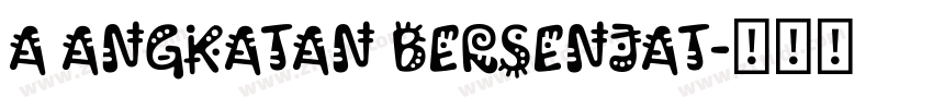 a Angkatan Bersenjat字体转换